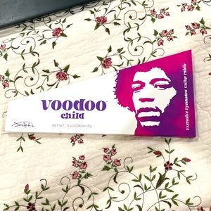 ROCK AND ROLL BESTY EYESHADOW PALLET GUITAR FORM.